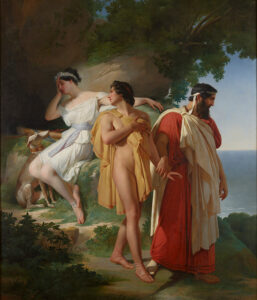 Book VI p. 126 Telemachus and Eucharis