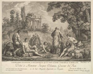 Book II, p. 29 Termosiris Teaching Telemachus to Follow the Example of Apollo