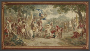 Book XIII, p. 320 The Fight between Telemachus and Iphicles, son of the king Adrastus