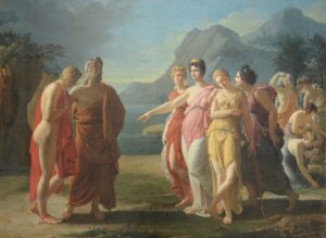 Book I, p. 2 Calypso Receiving Telemachus and Mentor on her Island