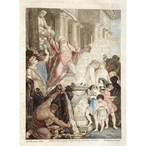 Book VIII, Page 171 The sacrifice of Idomeneus to Jupiter
